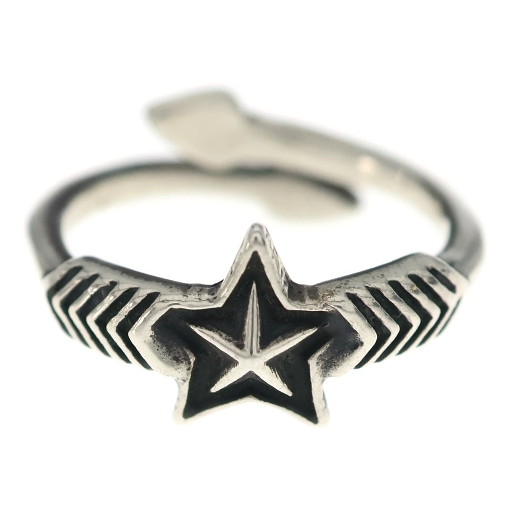 CODY SANDERSON(コディーサンダーソン) Double Arrow Small Star Ring スターリング シルバー レディース