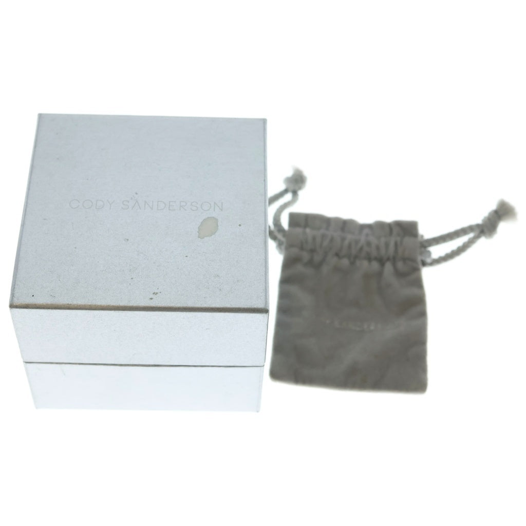 CODY SANDERSON(コディーサンダーソン) W WIRE PLAINEDGE BRACELET ダブルワイヤー バングル シルバー レディース