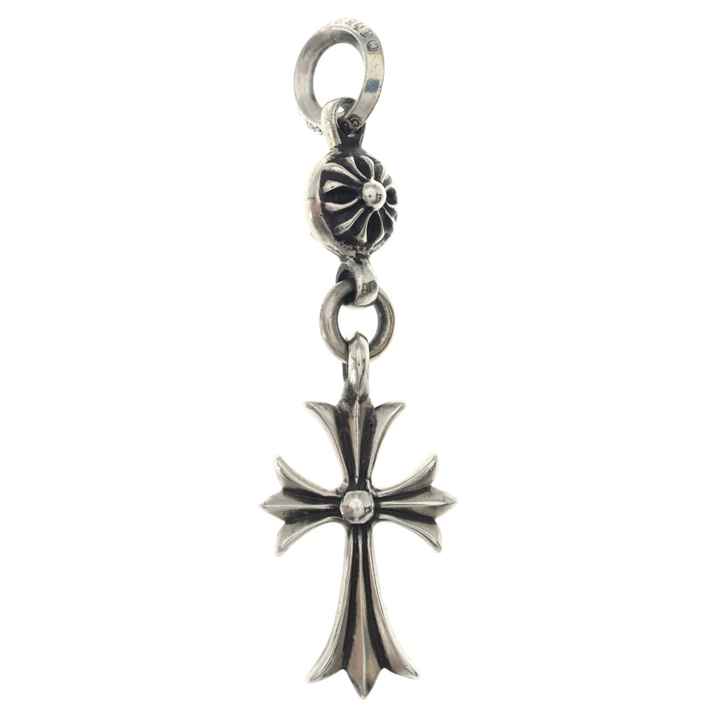 CHROME HEARTS(クロムハーツ) 1B TNY CH CRS 1ボール タイニー CHクロス チャーム ペンダントトップ シルバー BCA197