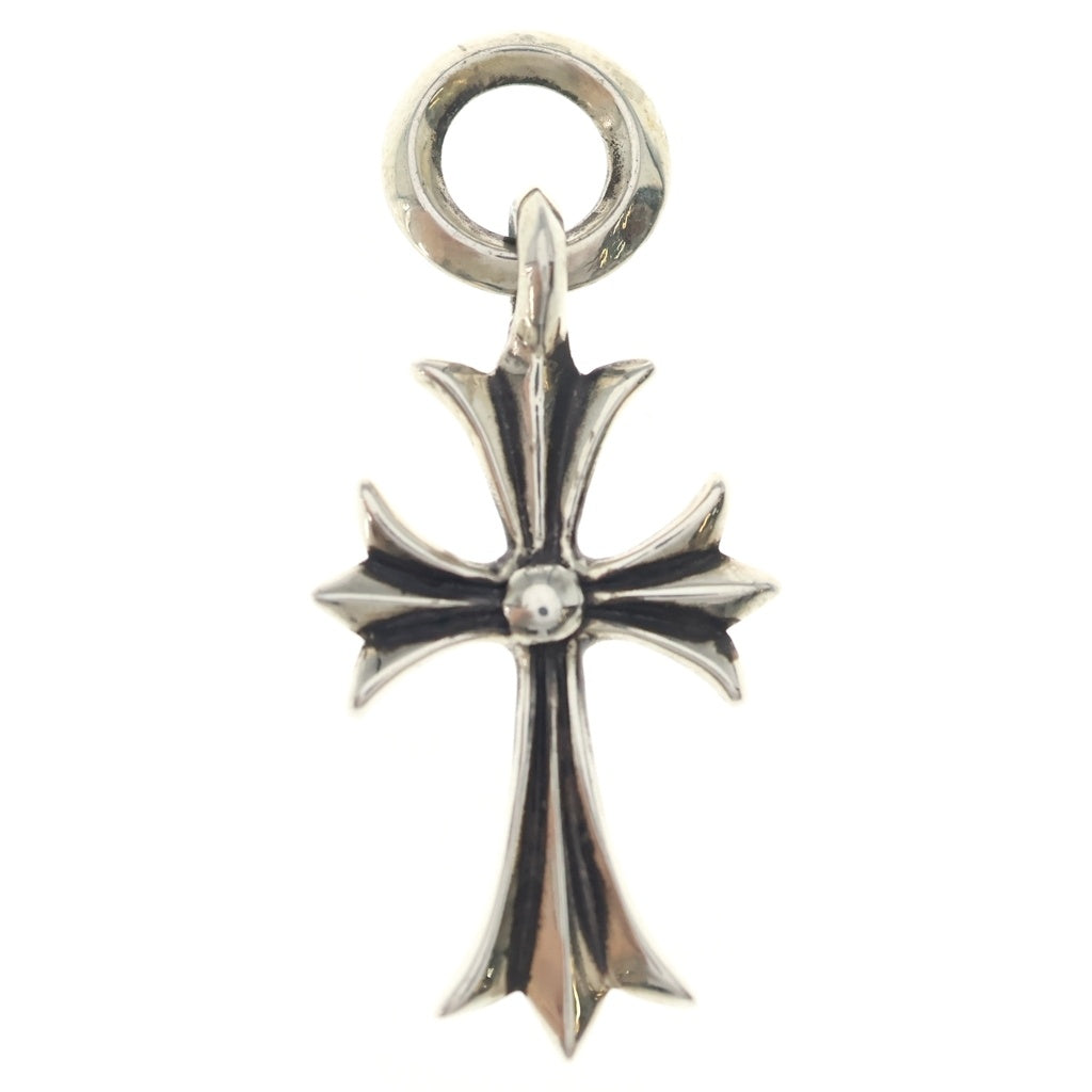 CHROME HEARTS(クロムハーツ) TINY CH CROSS タイニーCHクロス チャーム ネックレストップ シルバー BCA382