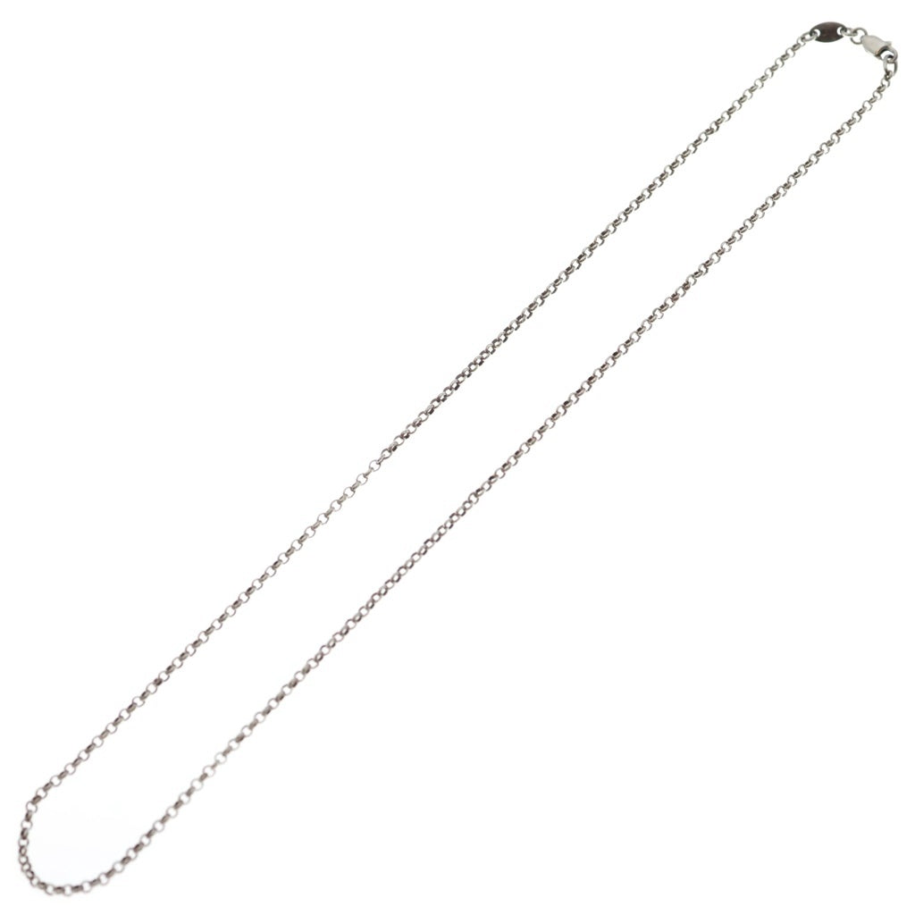 CHROME HEARTS(クロムハーツ) NECKCHAIN R18 ロールチェーンネックレス 18inch シルバー BCA083