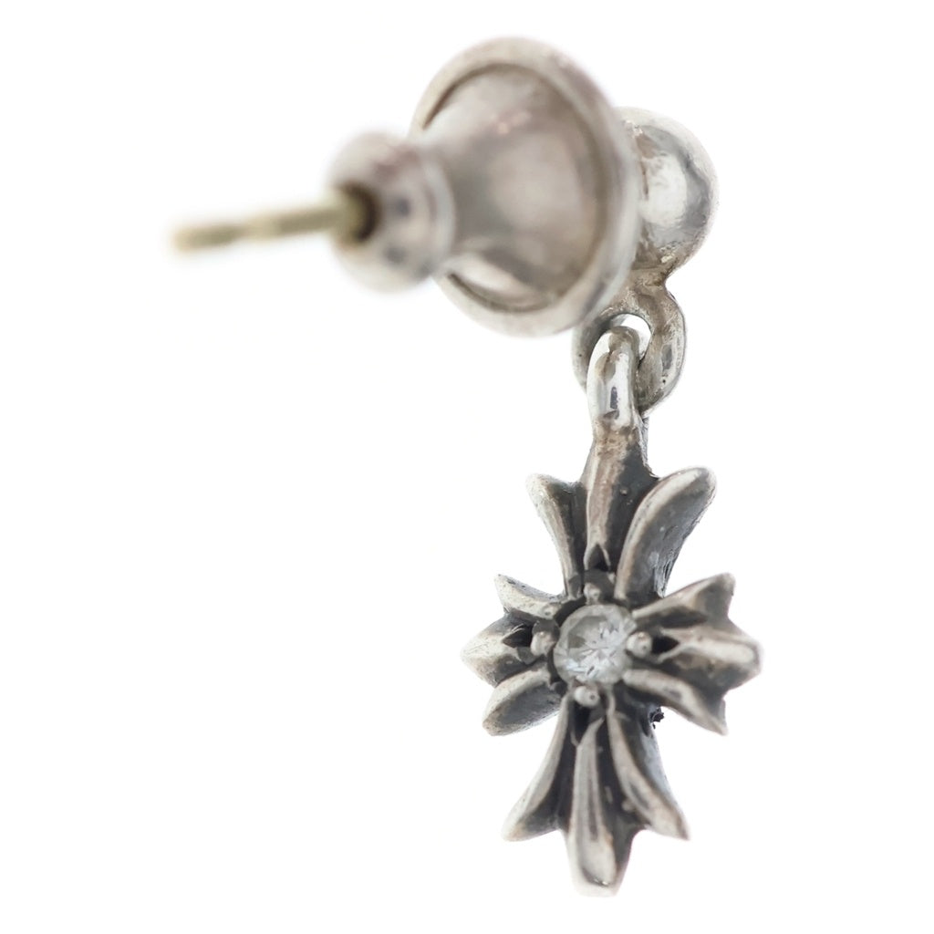 CHROME HEARTS(クロムハーツ) TNY E CH PLS DIA タイニーE CHプラス ドロップピアス 1ダイヤ シルバー BCA402