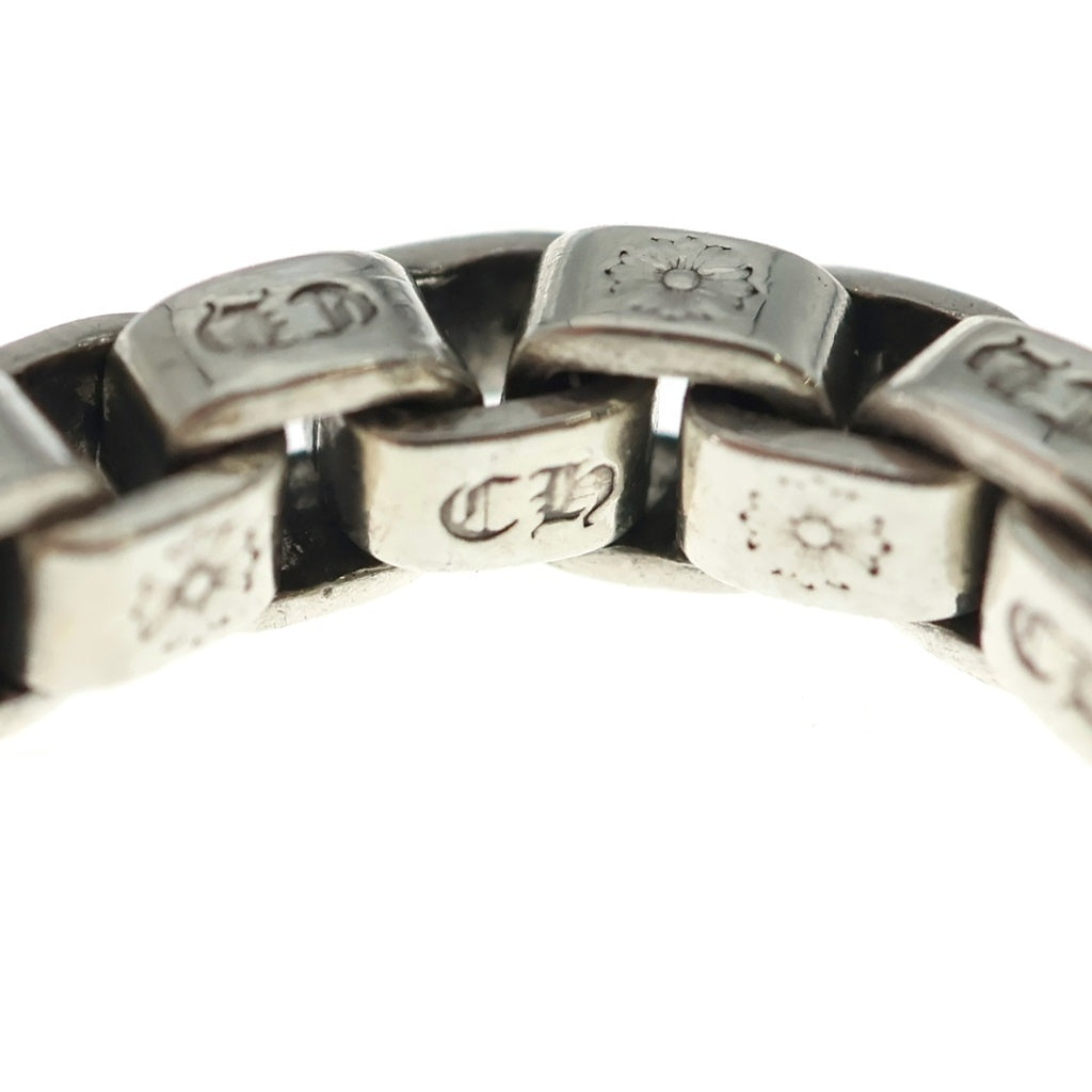 CHROME HEARTS(クロムハーツ) BOX CHAIN RING ボックスチェーンリング シルバー