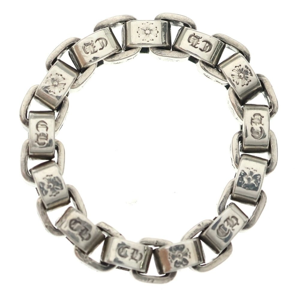 CHROME HEARTS(クロムハーツ) BOX CHAIN RING ボックスチェーンリング シルバー