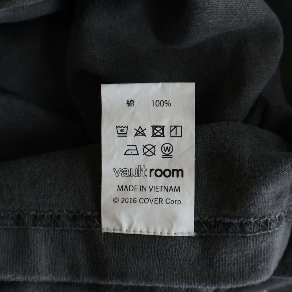 VAULTROOM(ボルトルーム) x兎田ぺこら Skull Pekora Tee Tシャツ グレー
