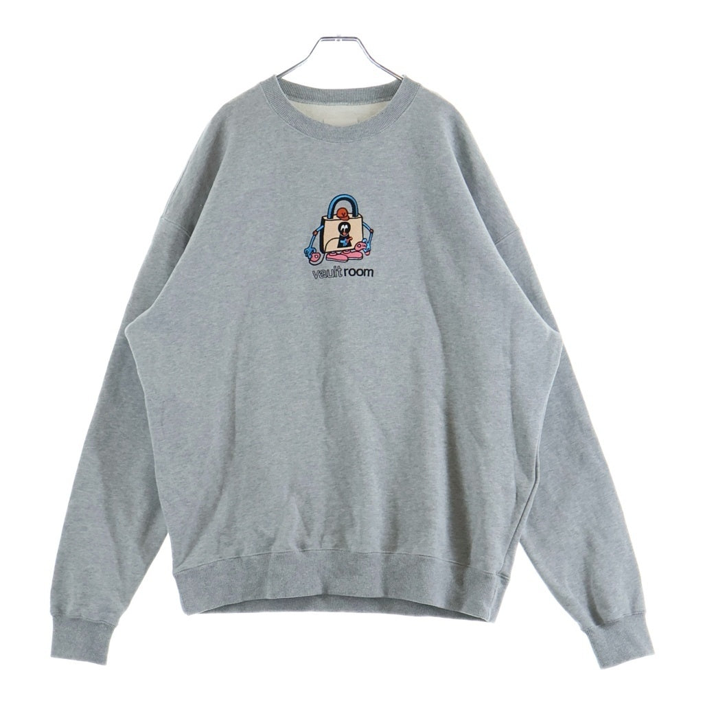 VAULTROOM(ボルトルーム) Icon Crewneck アイコン クールネック アイコン クールネック グレー