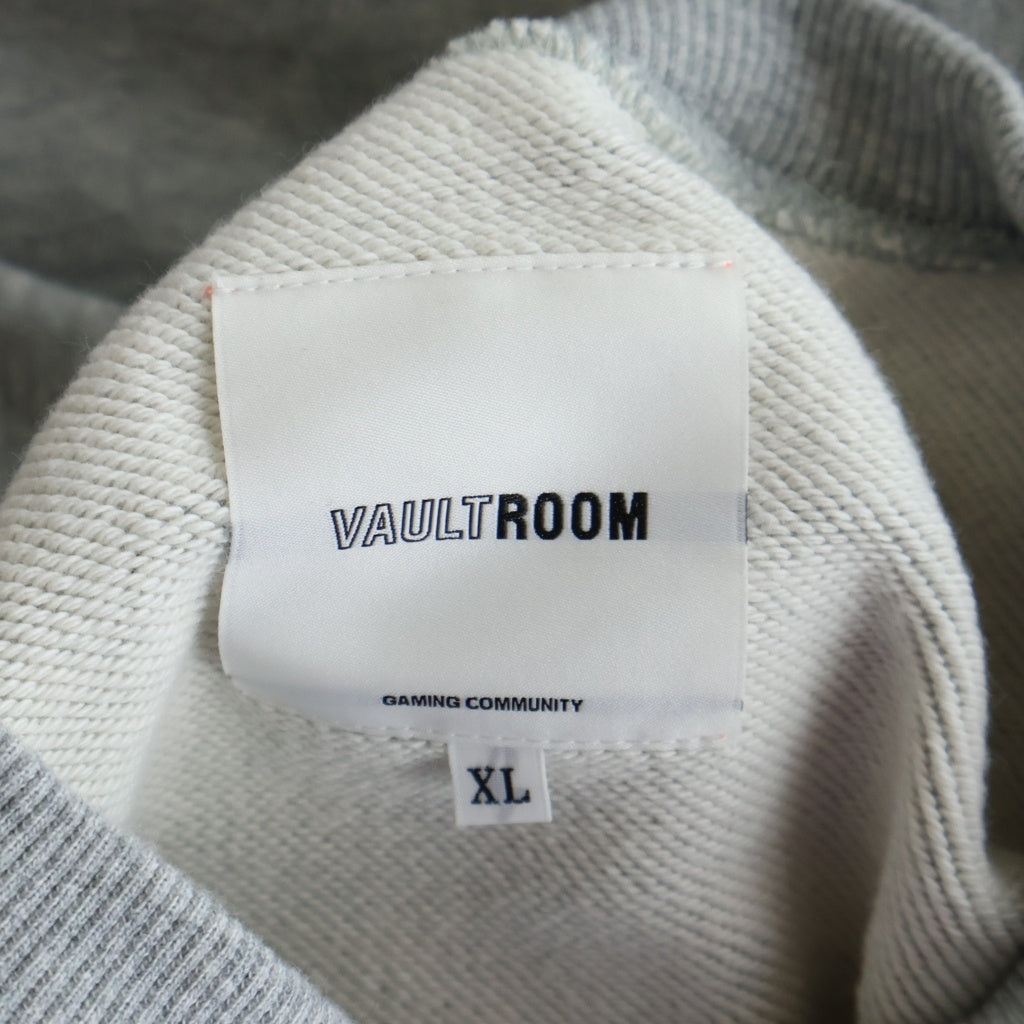VAULTROOM(ボルトルーム) Icon Crewneck アイコン クールネック アイコン クールネック グレー
