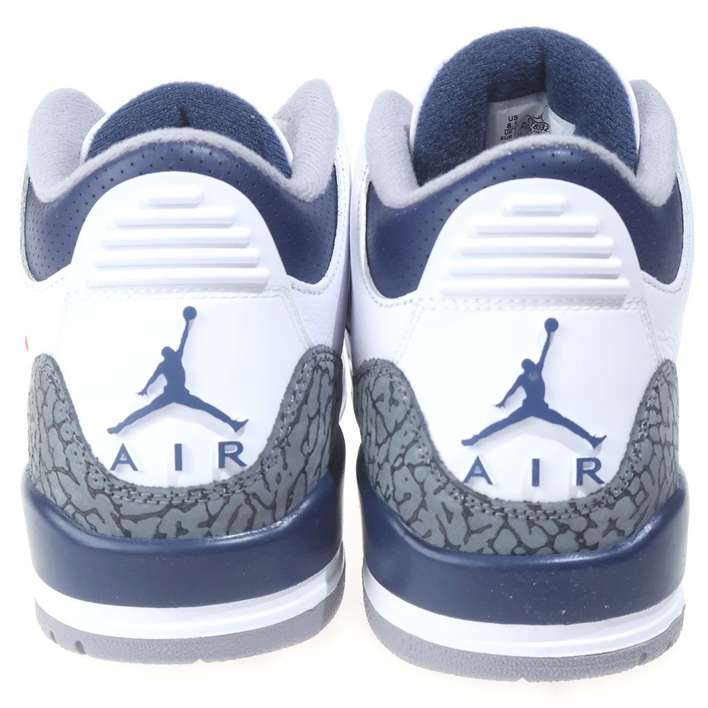 NIKE(ナイキ) AIR JORDAN 3 RETRO TRUE BLUE AND COPPER CT8532-140 エアジョーダン3 レトロ ミッドカットスニーカー ミッドナイトネイビー US8.5/26.5cm