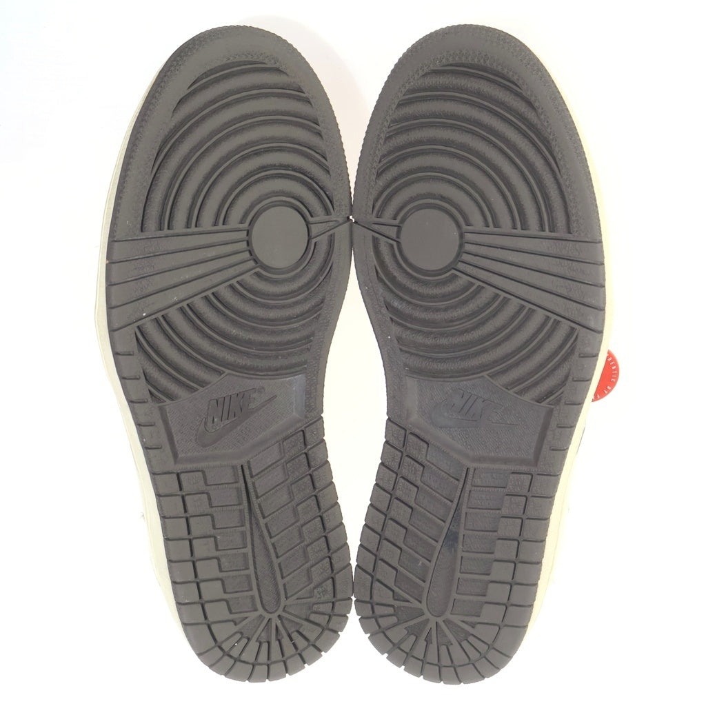 NIKE(ナイキ) ×TRAVIS SCOTT AIR JORDAN 1 LOW REVERSE MOCHA トラヴィススコット エアジョーダン1 リバースモカ ローカットスニーカー US7/25.0cm DM7866-162