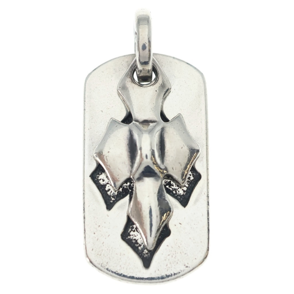 Bill Wall Leather/BWL(ビルウォールレザー) 2C CROSS DOG TAG クロス ドッグタグ ペンダントトップ シルバー