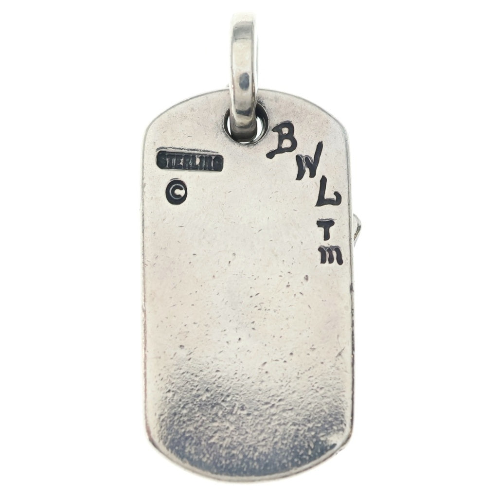 Bill Wall Leather/BWL(ビルウォールレザー) 2C CROSS DOG TAG クロス ドッグタグ ペンダントトップ シルバー
