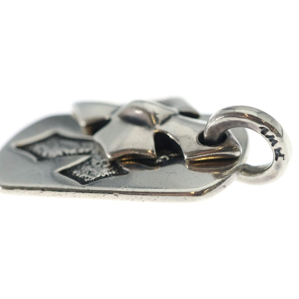 Bill Wall Leather/BWL(ビルウォールレザー) 2C CROSS DOG TAG クロス ドッグタグ ペンダントトップ シルバー