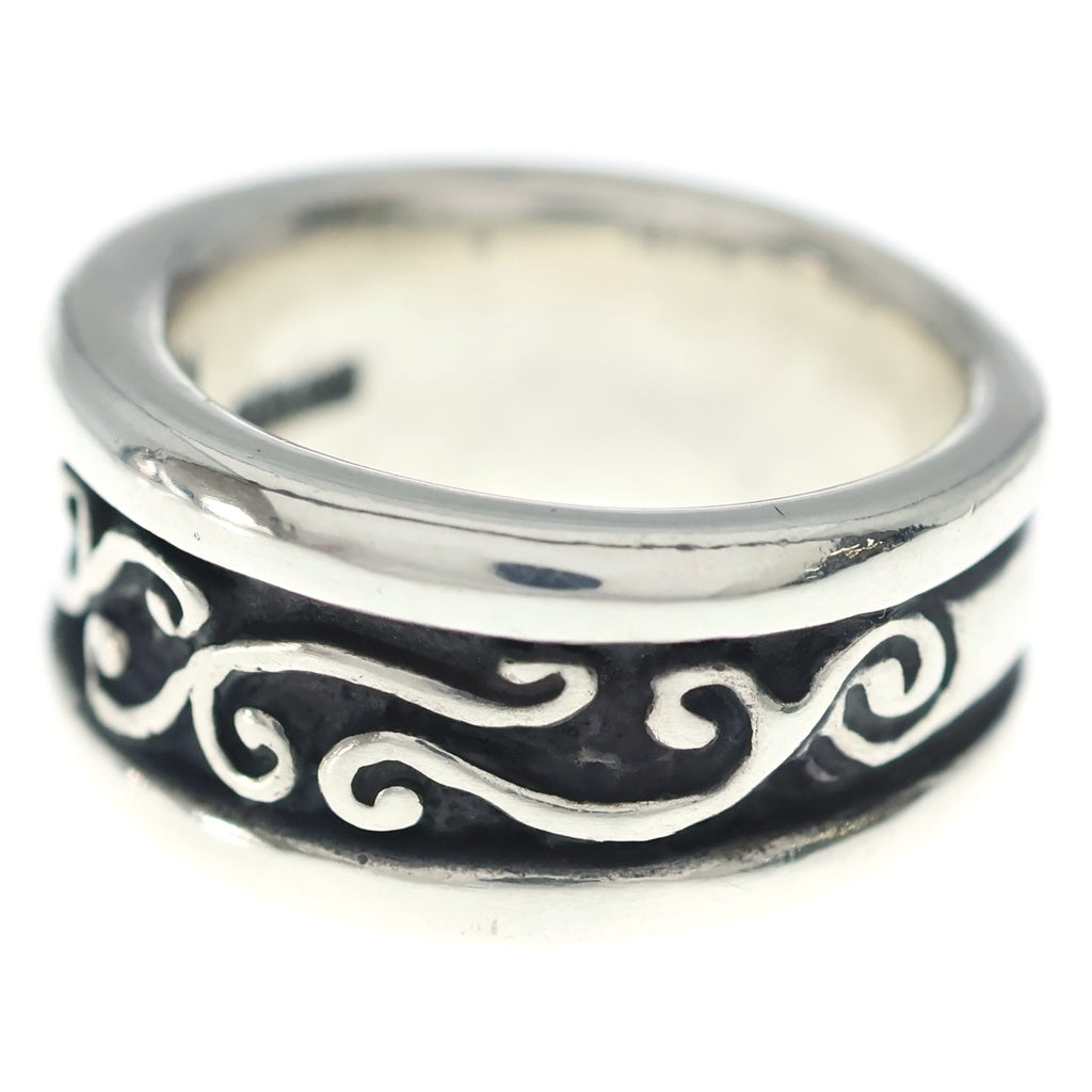 Bill Wall Leather/BWL(ビルウォールレザー) WAVE CHANNEL RING ウエーブチャンネルリング シルバー