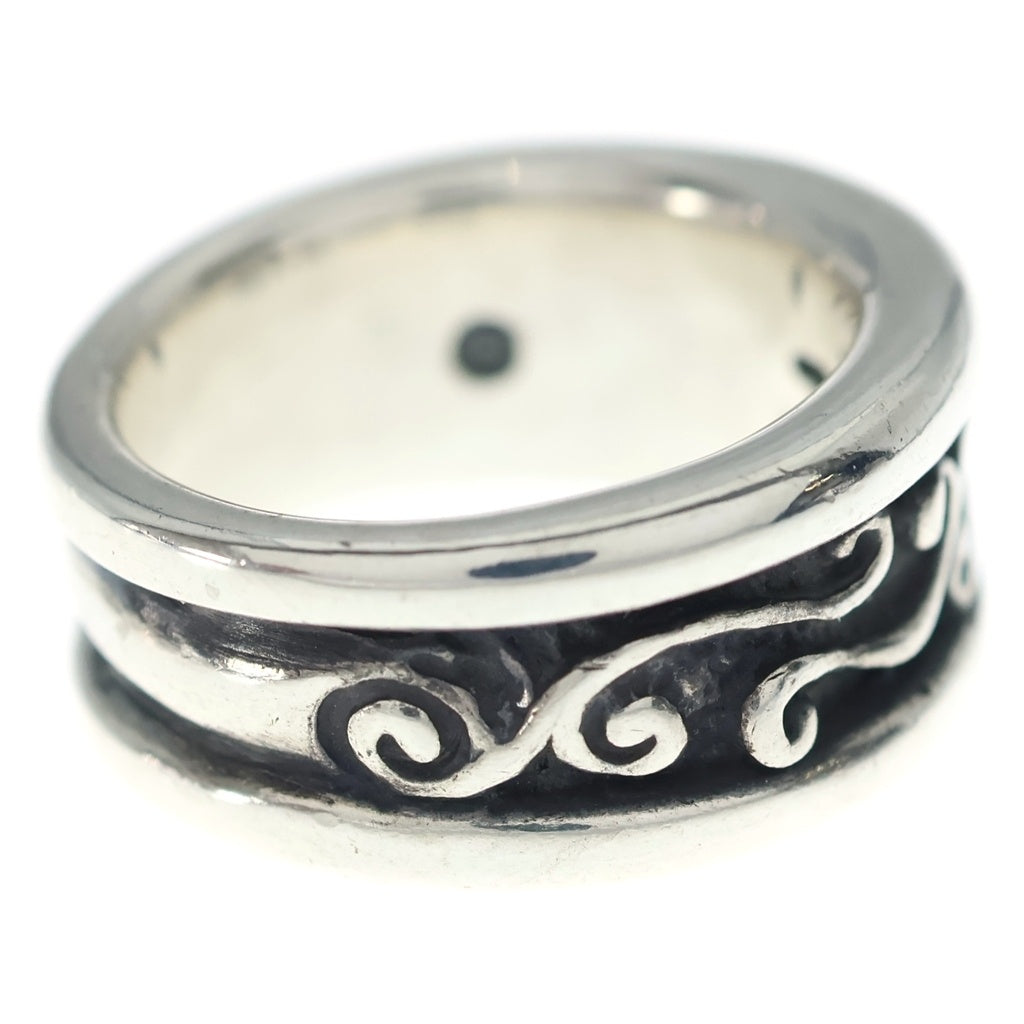 Bill Wall Leather/BWL(ビルウォールレザー) WAVE CHANNEL RING ウエーブチャンネルリング シルバー