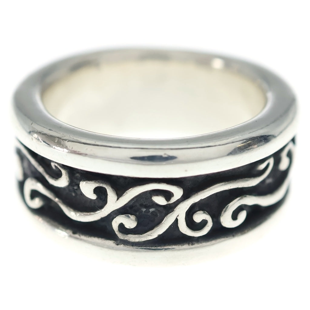 Bill Wall Leather/BWL(ビルウォールレザー) WAVE CHANNEL RING ウエーブチャンネルリング シルバー