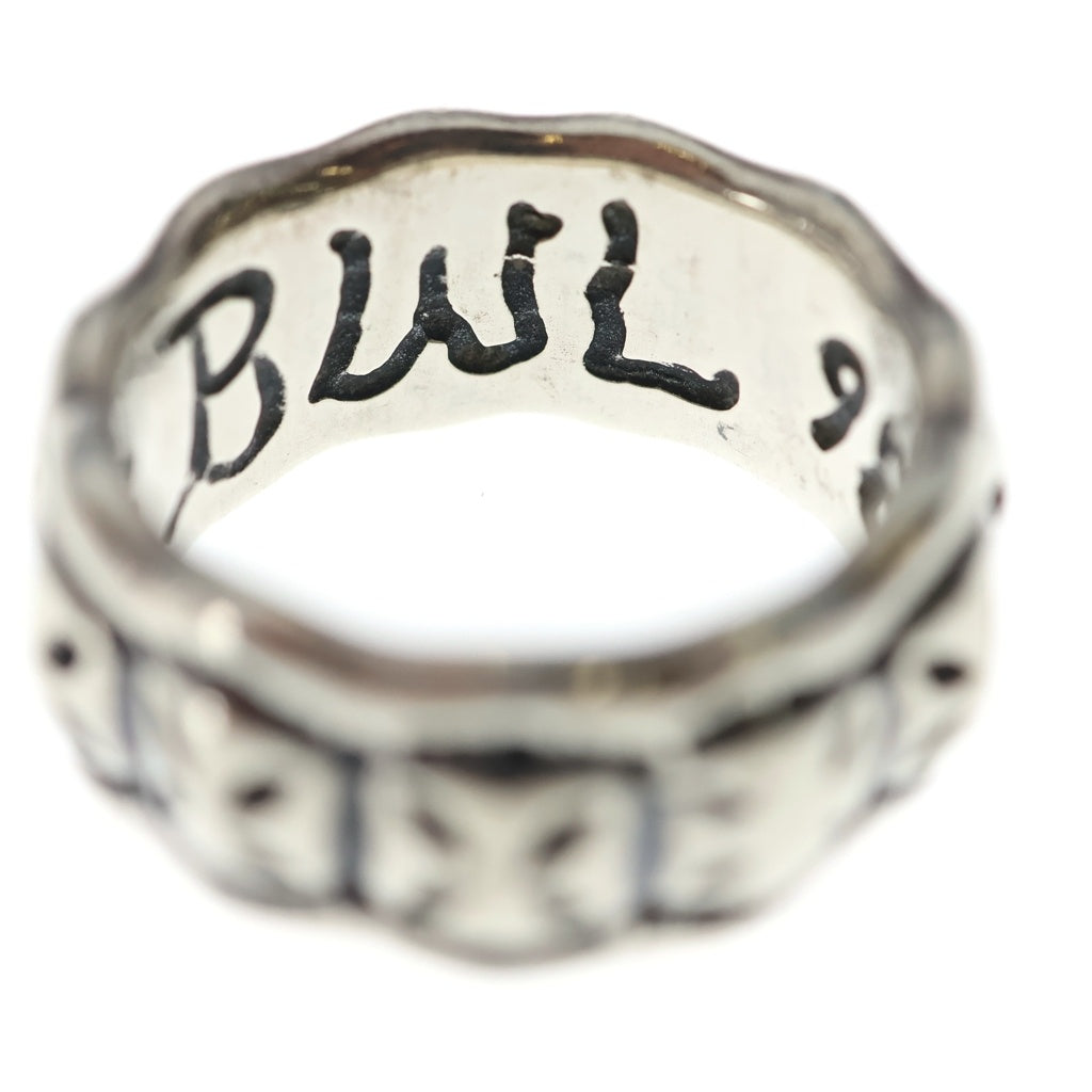Bill Wall Leather/BWL(ビルウォールレザー) MINI CROSS RING ミニクロスリング シルバー