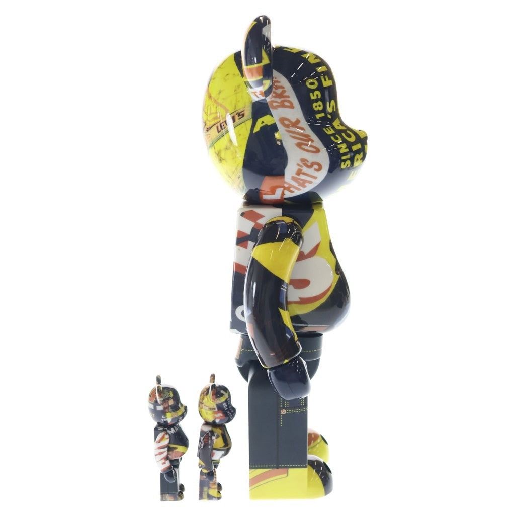 MEDICOM TOY(メディコムトイ) BE@RBRICK x Levi's BANNER 100%&400% ベアブリック リーバイス フィギュア