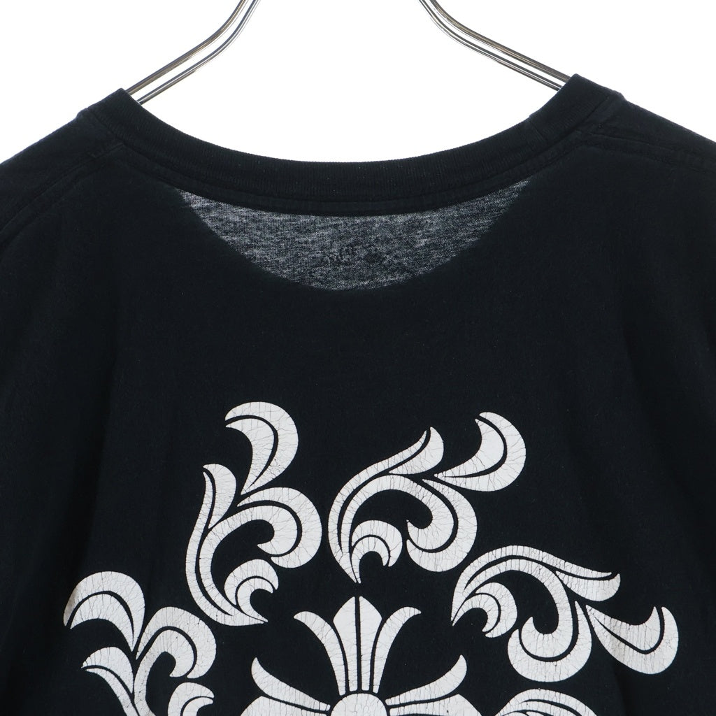 CHROME HEARTS(クロムハーツ) Honolulu Horseshoe SS Tee ホノルル限定 ホースシュー バック CHプラス クルーネック半袖Tシャツカットソー ブラック