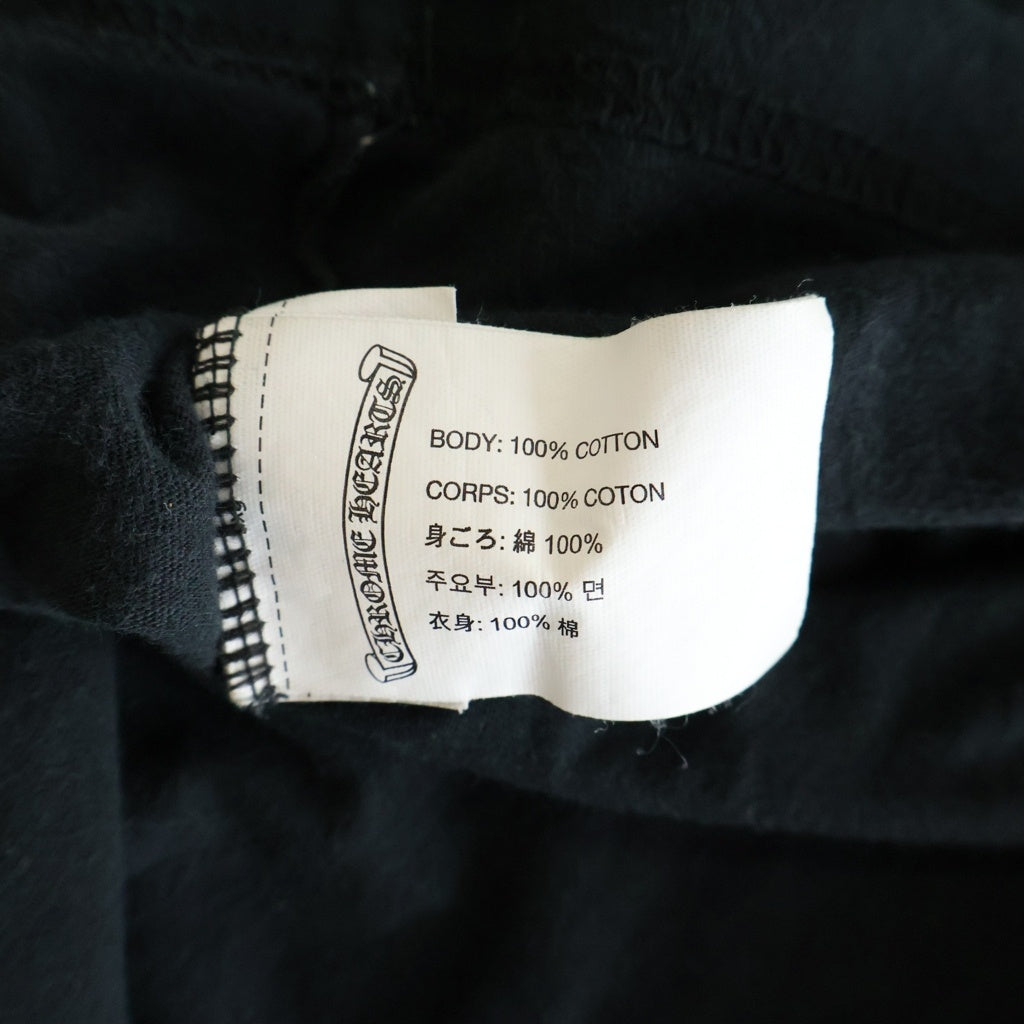 CHROME HEARTS(クロムハーツ) Honolulu Horseshoe SS Tee ホノルル限定 ホースシュー バック CHプラス クルーネック半袖Tシャツカットソー ブラック