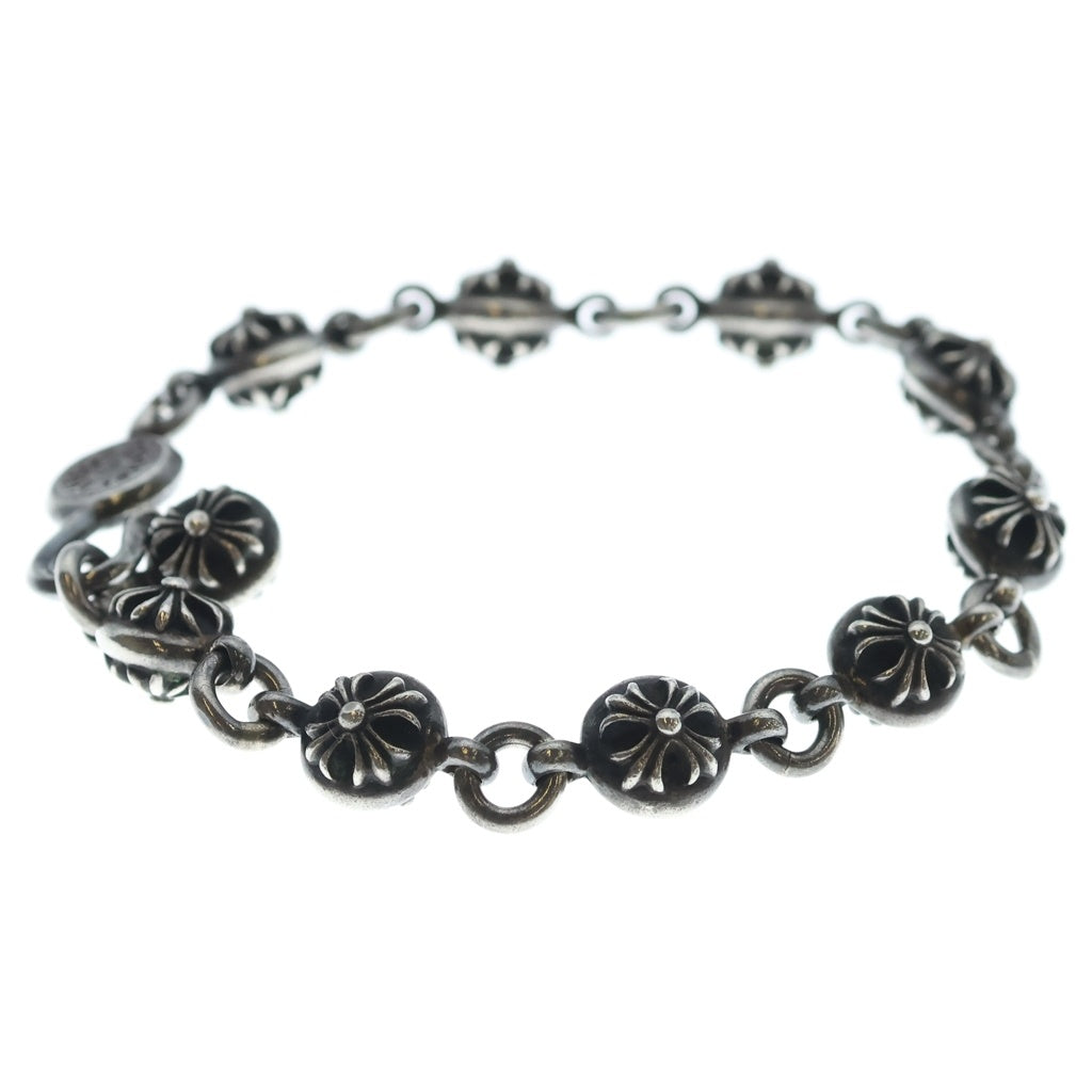 CHROME HEARTS(クロムハーツ) NO2 BALL #2クロスボールブレスレット シルバー BCA176