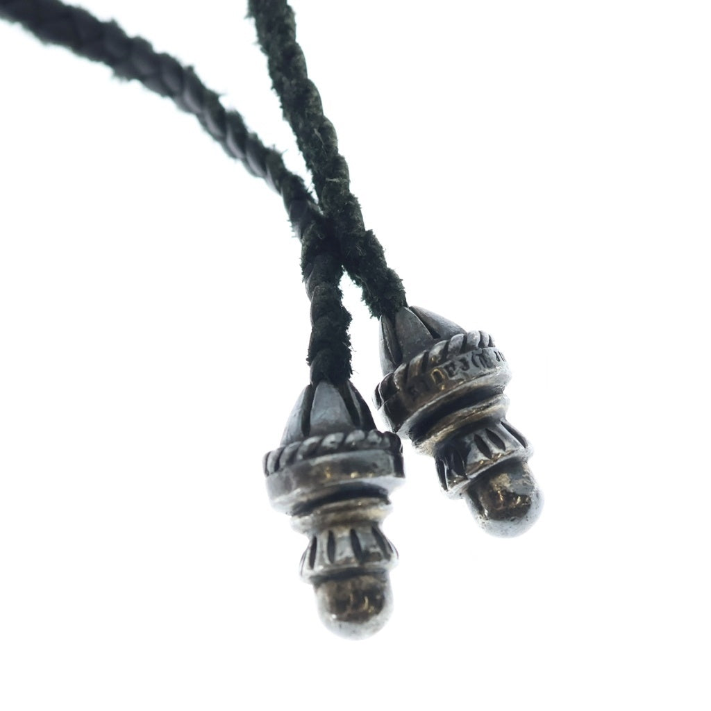 CHROME HEARTS(クロムハーツ) CH CRS SMLスモールCHクロス BC ボロチップブレイド ネックレス シルバー BCA220