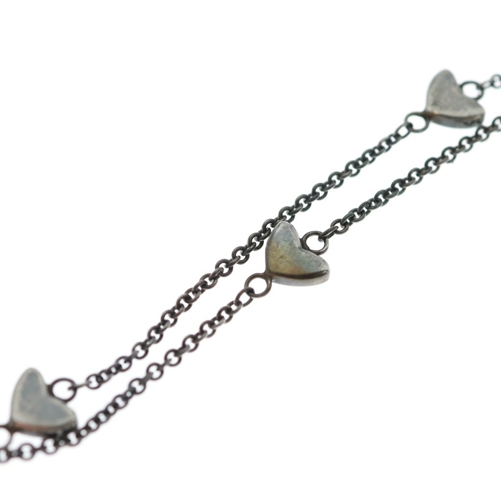 TIFFANY & Co.(ティファニー) ハートリンク ラリアット ネックレス シルバー レディース