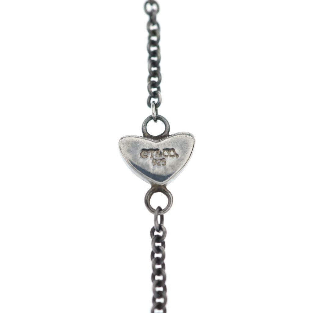 TIFFANY & Co.(ティファニー) ハートリンク ラリアット ネックレス シルバー レディース