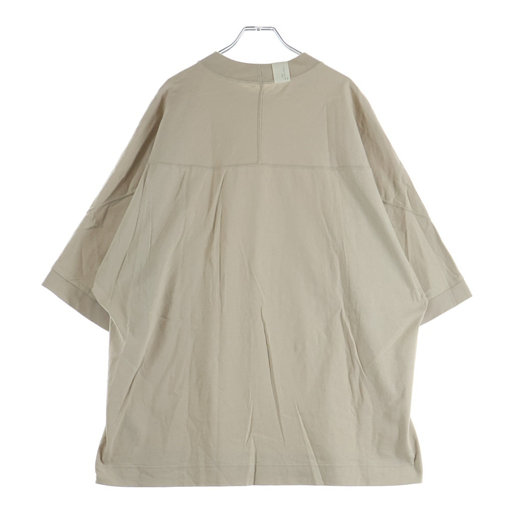 CHAMPION(チャンピオン) xN.HOOLYWOOD ネックロゴ 半袖Tシャツ コットン C8-Z345 ベージュ
