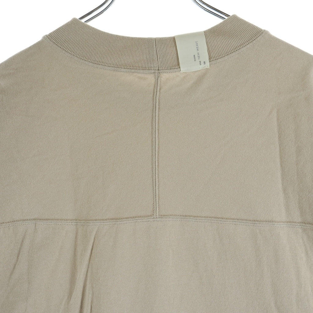 CHAMPION(チャンピオン) xN.HOOLYWOOD ネックロゴ 半袖Tシャツ コットン C8-Z345 ベージュ