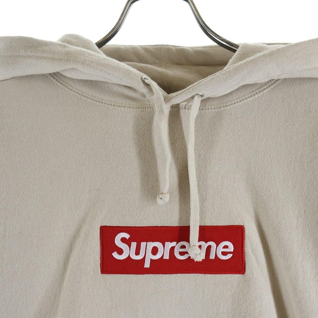 SUPREME(シュプリーム) 24AW Box Logo Hooded Sweatshirt ボックスロゴ スウェット プルオーバーパーカー ベージュ