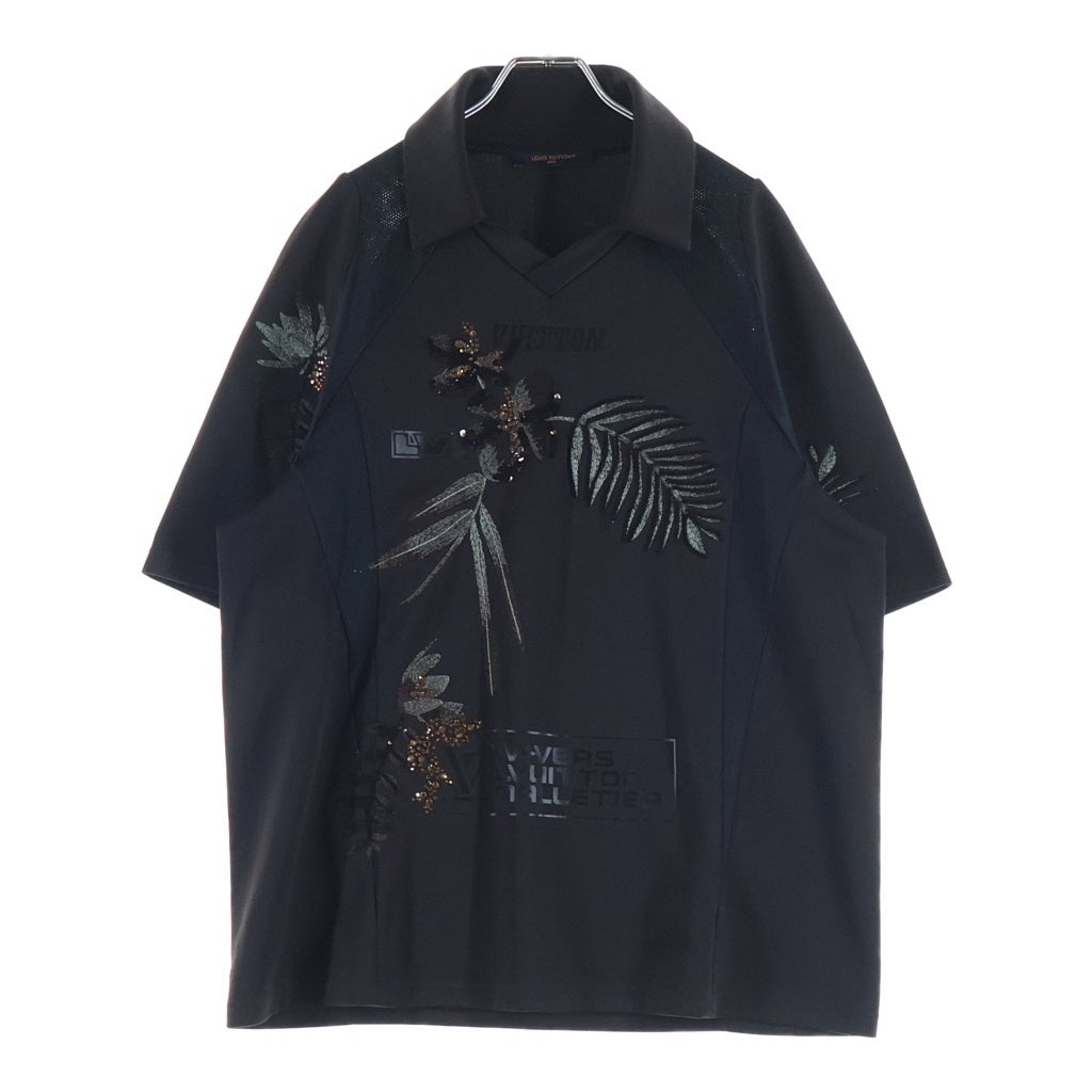 LOUIS VUITTON(ルイヴィトン) 25SS エンベリッシュド ジャージーTシャツ カットソー ダークエボニー RM251M TNH HSY80W