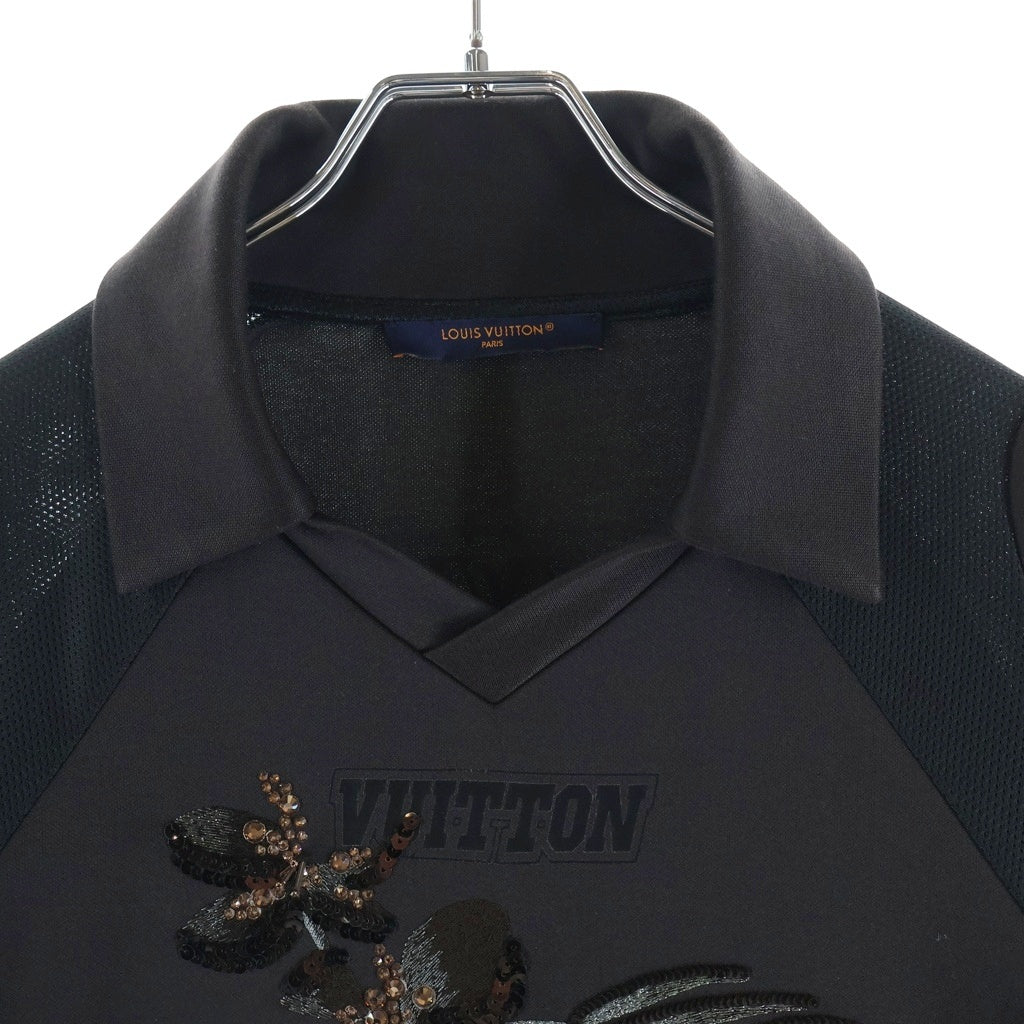 LOUIS VUITTON(ルイヴィトン) 25SS エンベリッシュド ジャージーTシャツ カットソー ダークエボニー RM251M TNH HSY80W