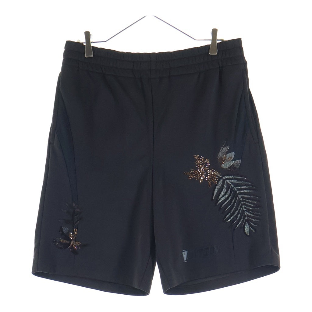 LOUIS VUITTON(ルイヴィトン) 25SS エンベリッシュド ジャージーショーツ ハーフパンツ 短パン ダークエボニー RM251M TNH HSY79W