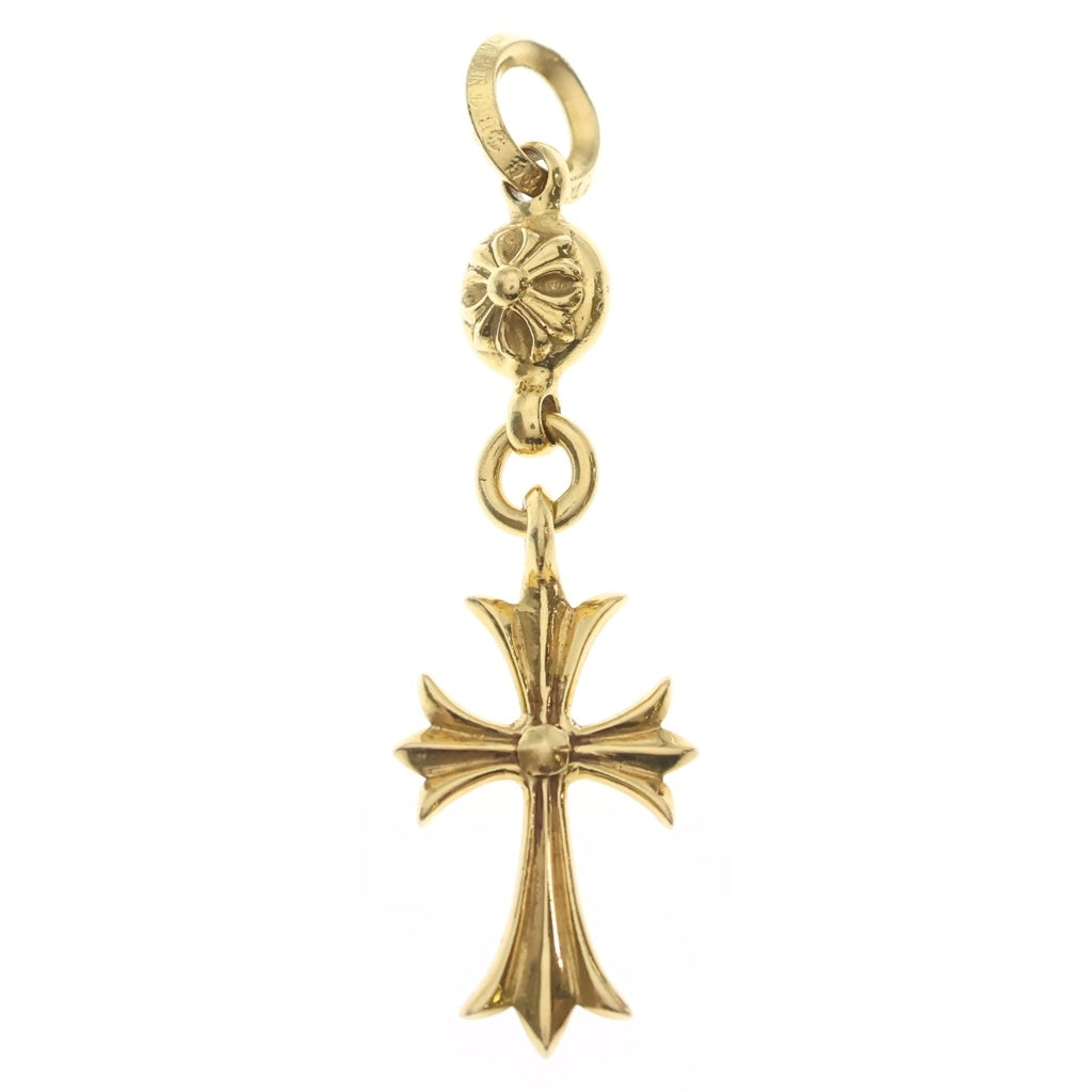 CHROME HEARTS(クロムハーツ) 22K 1B TNY CH CRS 1ボール タイニー CHクロス チャーム ペンダントトップ ゴールド