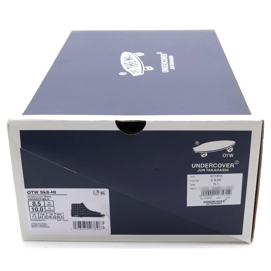 UNDERCOVER(アンダーカバー) ×OTW by Vans Classic SK-8 Hi BLACK US8