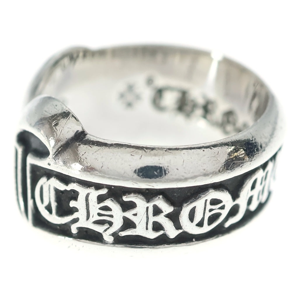 CHROME HEARTS(クロムハーツ) SM SCROLL LABEL スモールスクロールラベル リング シルバー BCA413