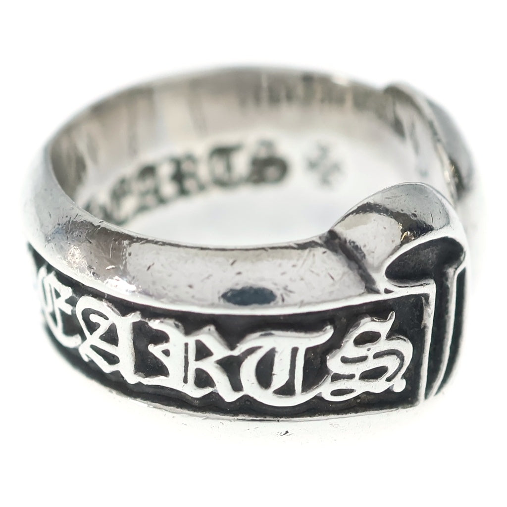 CHROME HEARTS(クロムハーツ) SM SCROLL LABEL スモールスクロールラベル リング シルバー BCA413