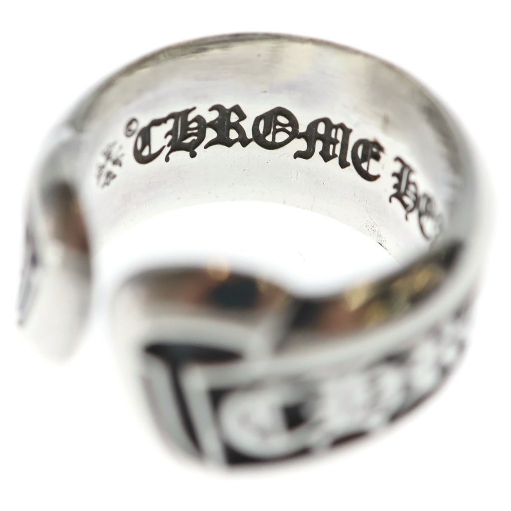 CHROME HEARTS(クロムハーツ) SM SCROLL LABEL スモールスクロールラベル リング シルバー BCA413