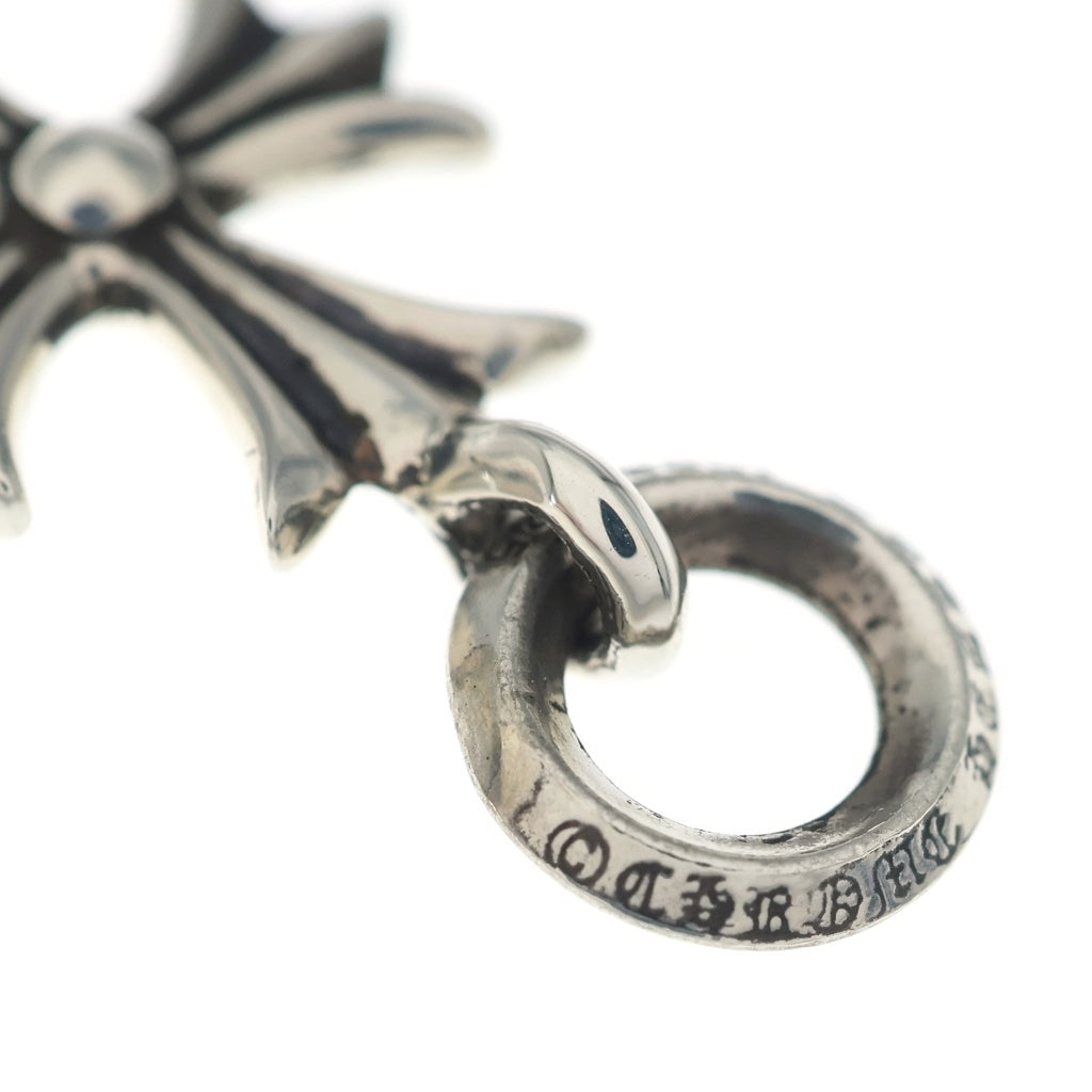 CHROME HEARTS(クロムハーツ) TINY CH CROSS タイニーCHクロス チャーム ネックレストップ シルバー BCA382