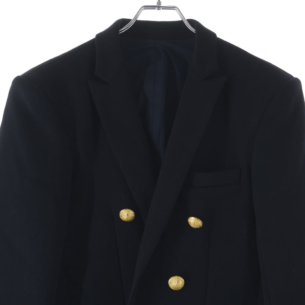 BALMAIN(バルマン) Wool Jacket W7H7746J071 金ボタン ウールジャケット ブラック