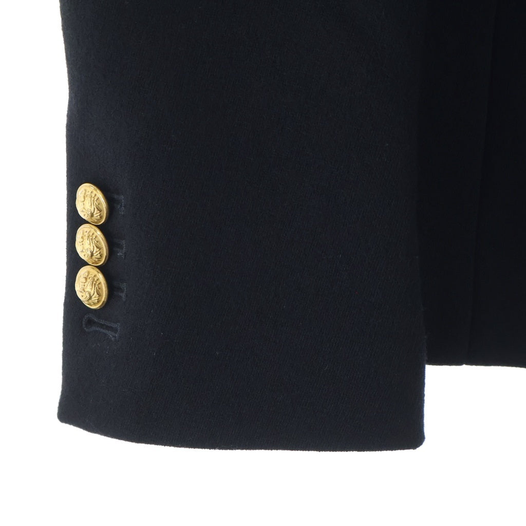 BALMAIN(バルマン) Wool Jacket W7H7746J071 金ボタン ウールジャケット ブラック