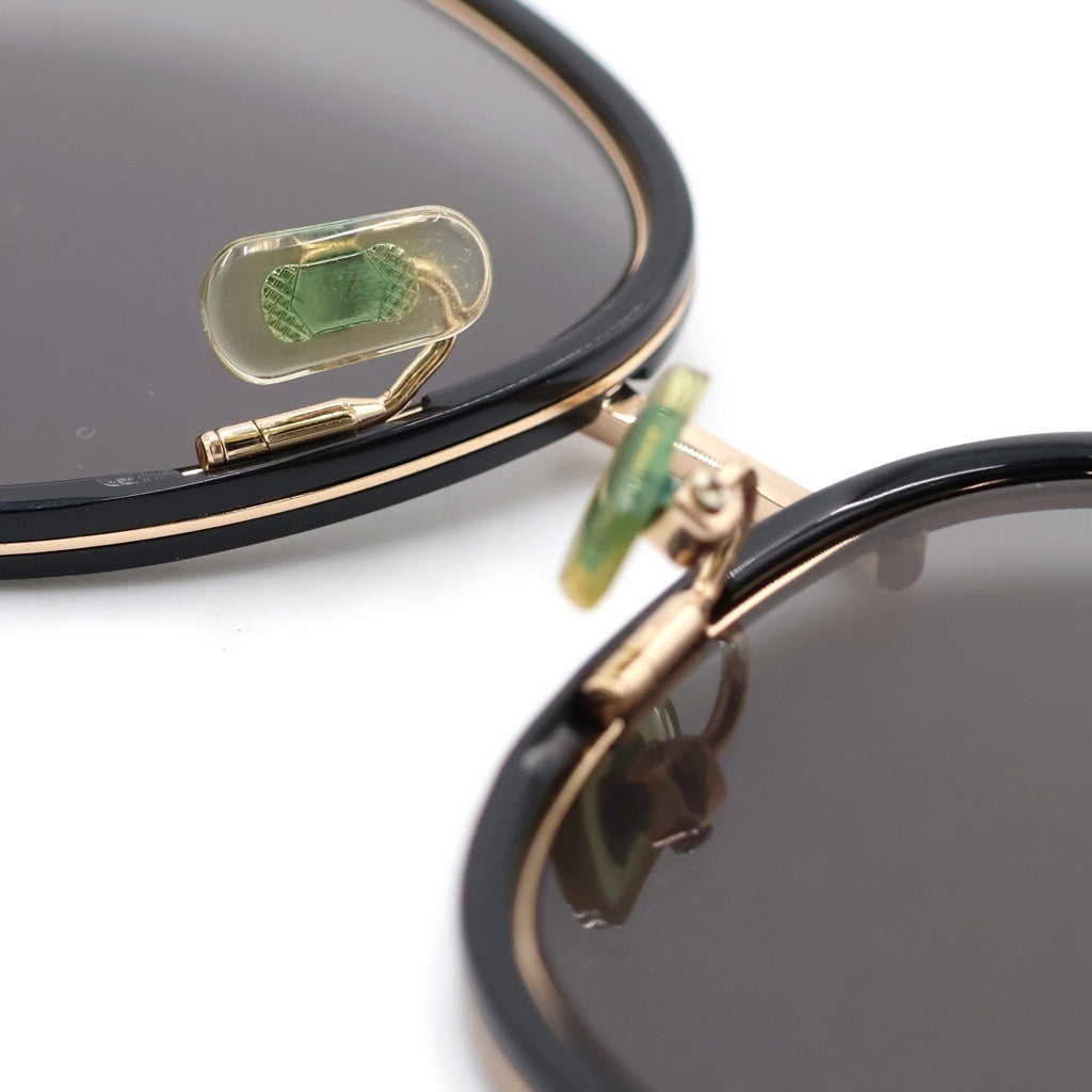 GENTLE MONSTER(ジェントルモンスター) Mad crush sunglasses サングラス アイウェア ブラック/ゴールド レディース