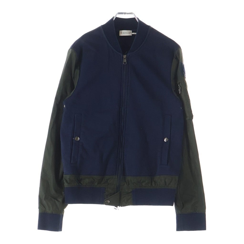 MONCLER(モンクレール) MAGLIA CARDIGAN B10918401600 マグリア ジップアップブルゾン ジャケット ネイビー/カーキ