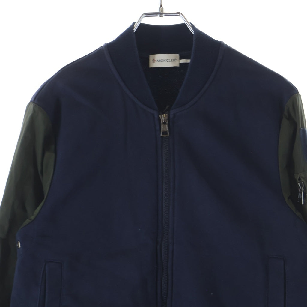 MONCLER(モンクレール) MAGLIA CARDIGAN B10918401600 マグリア ジップアップブルゾン ジャケット ネイビー/カーキ