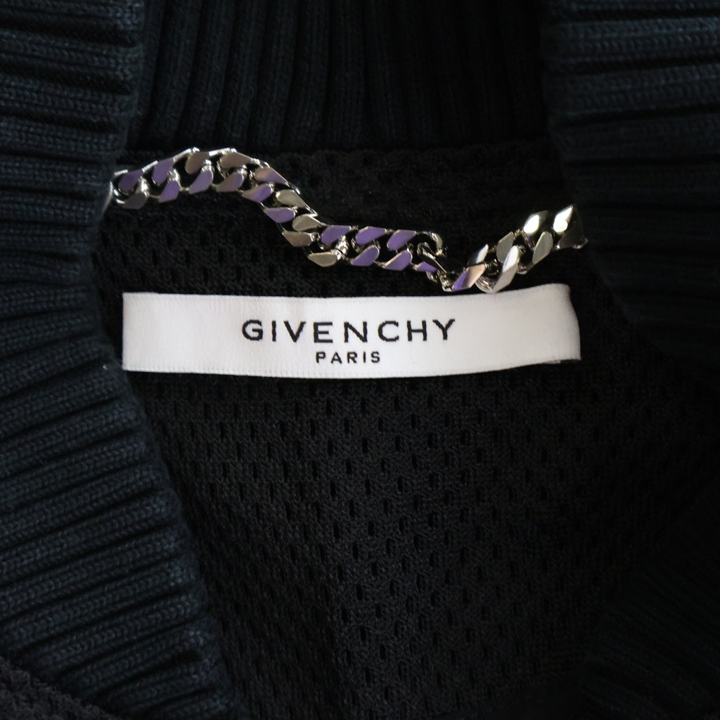 GIVENCHY(ジバンシィ) Mesh Blouson MA-1 17S 7007 016 メッシュ ジップアップブルゾン ブラック