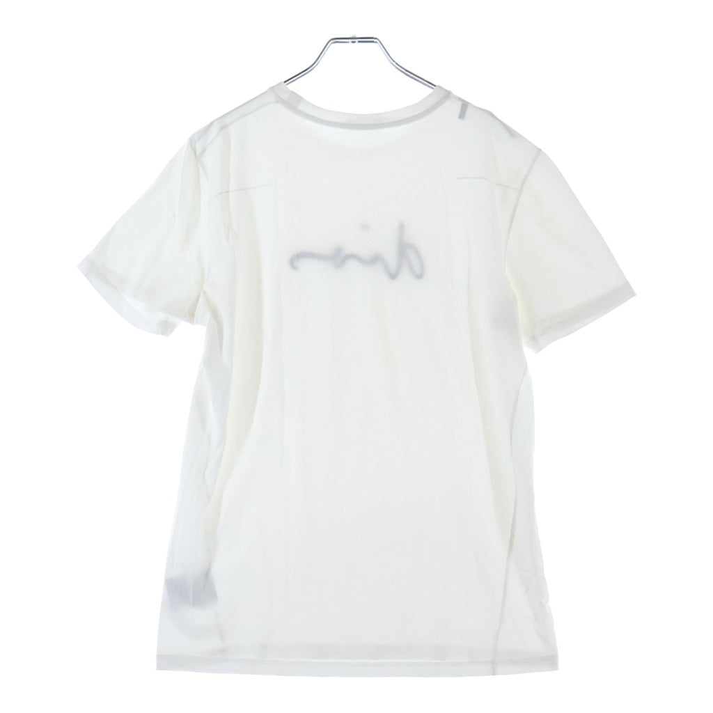 DIOR(ディオール) Logo Embroidered 733J603W2110 フロント刺繍 半袖Tシャツ カットソー ホワイト