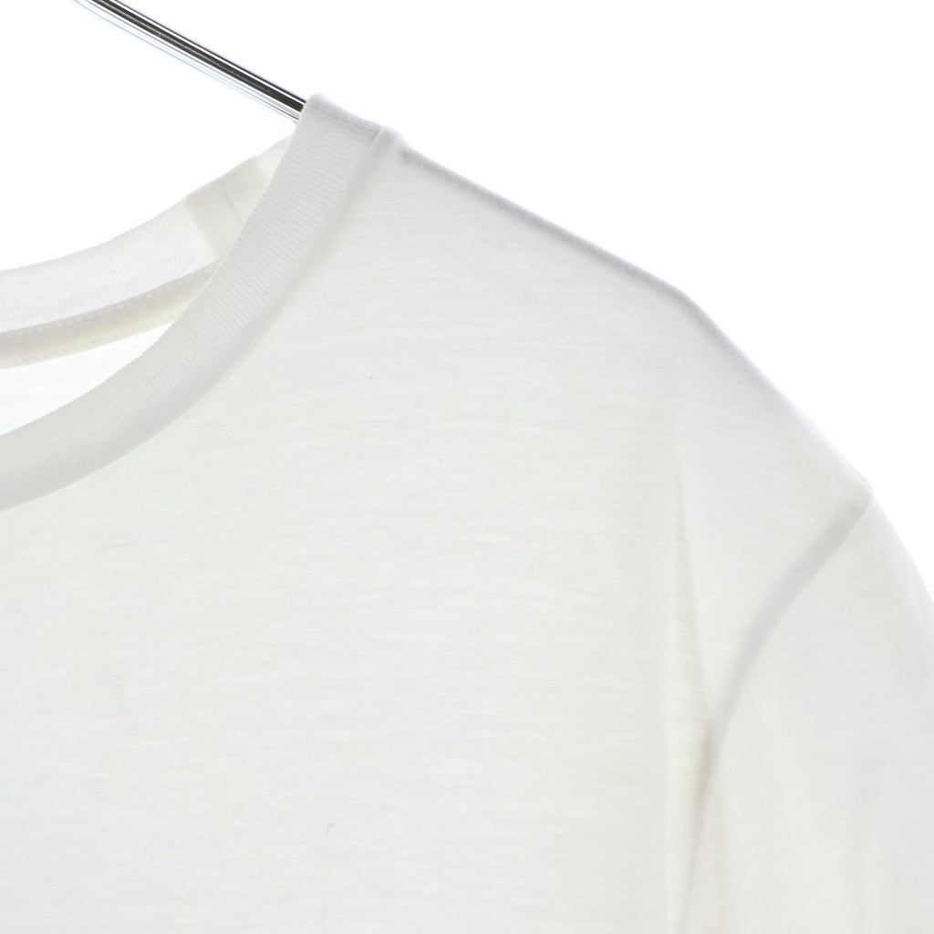 DIOR(ディオール) Logo Embroidered 733J603W2110 フロント刺繍 半袖Tシャツ カットソー ホワイト