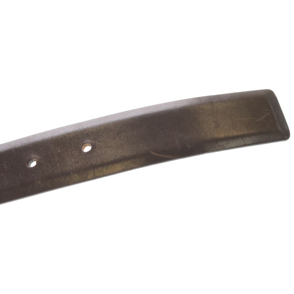 GUCCI(グッチ) GG LOGO BELT 181475 GGロゴ レザーベルト ブラウン