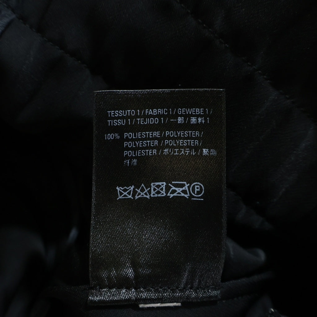 BALENCIAGA(バレンシアガ) サイドジップ ロゴ プリーツ アシンメトリー ロングスカート ブラック 529757 TYD15 レディース