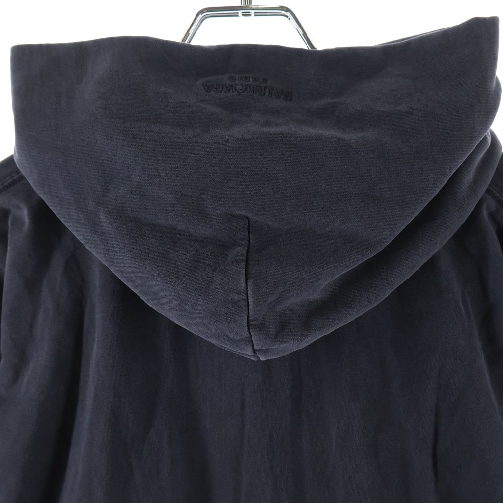 BALENCIAGA(バレンシアガ) レースレイヤードパーカードレス 744728 TOVG6 ブラック レディース